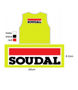 Picture of HI VIS SAFETY VEST 6HVSV